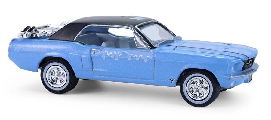 Greenlight 1:64 Ford Mustang Coupe con portaesquís miniatura 3