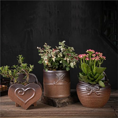 Pots de fleurs à visage Yofab déco murale étanche sans fuite d'eau