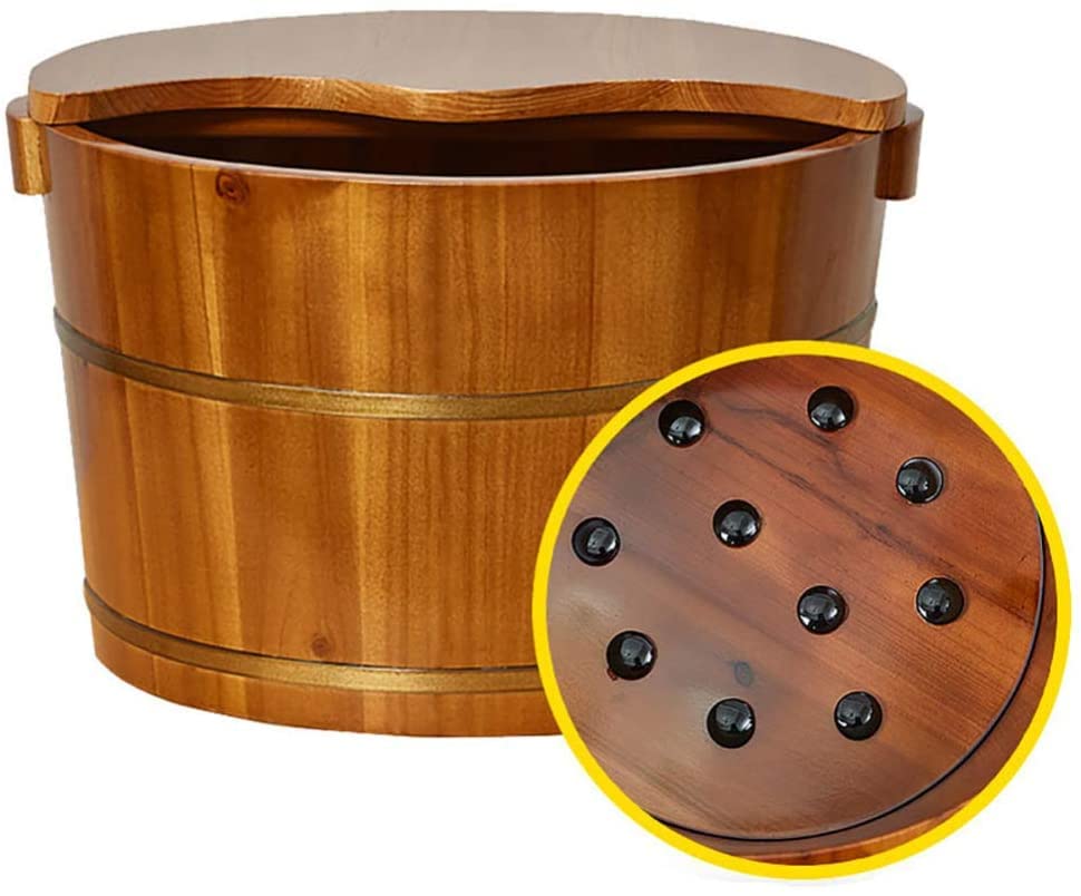 Balde de Madera para Spa de Pies