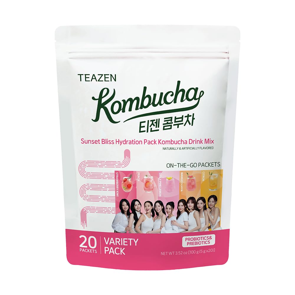 Amazon.co.jp: 【TEAZEN】ティーゼン コンブチャバラエティパック100g