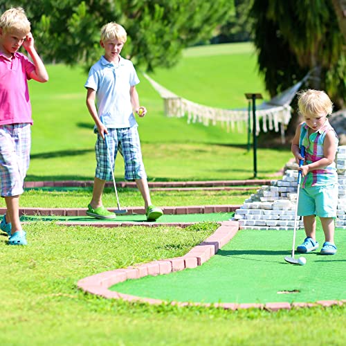 Kids Adjustable Putter With Retractable Shaft And Right Hand And Left Hand Junior Grip For Children Putt Putt #TOP3