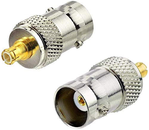 Adaptateur BNC femelle vers MCX mâle pour connectique RF et antenne SDR