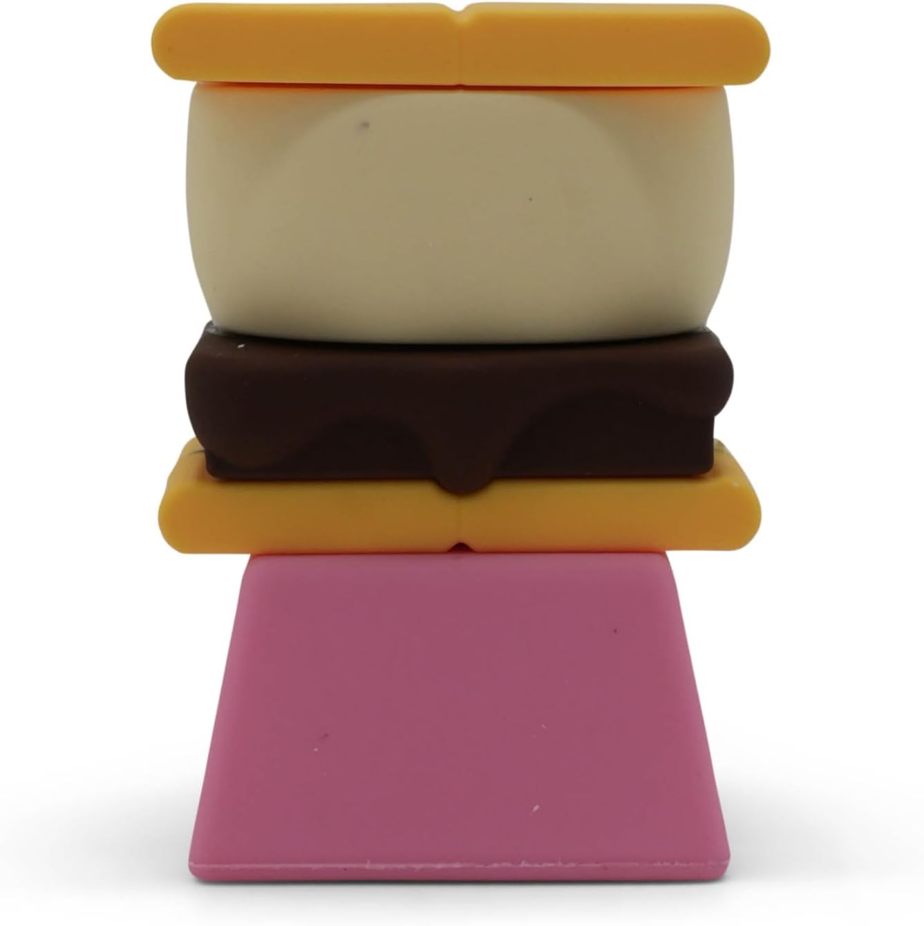 Miniature Desk Figurine – Cute & Quirky Office Decor for Desk, Shelf, or Workspace – Fun Tiny Collectible Statue for Adults, Coworkers, or Home Office Gift-S'More Fun