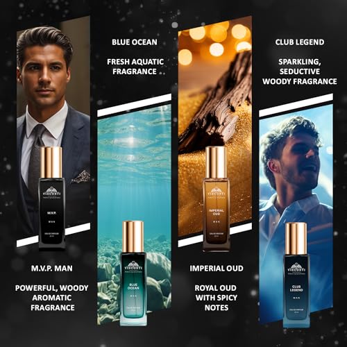 Visconti Perfume For Men Gift Set of Pack of 4 · 20 ml (80 ml total) - Image 4