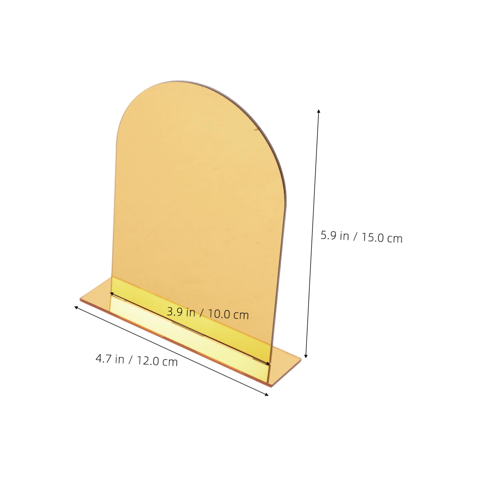 2 Fermalibri In Acrilico Colorato Trasparente – Design A L, Antiscivolo, Alti 18 Cm – Per Libri, Riviste, Organizer Da Scrivania - 3