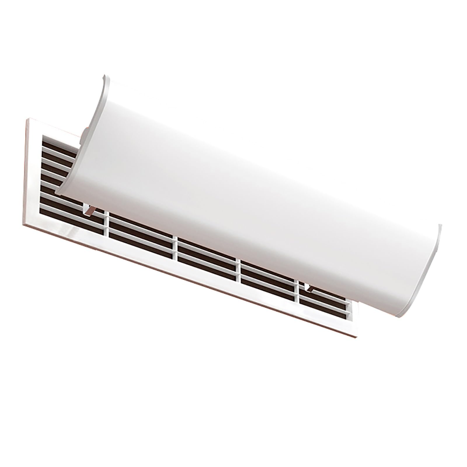 Deflettore per Condizionatore d'Aria per Aria Condizionata Centrale, Deflettore per Bocchette d'Aria a Soffitto, Deviatore d'Aria, per Soggiorno, Camera da Letto, Casa(39.4in/100cm)
