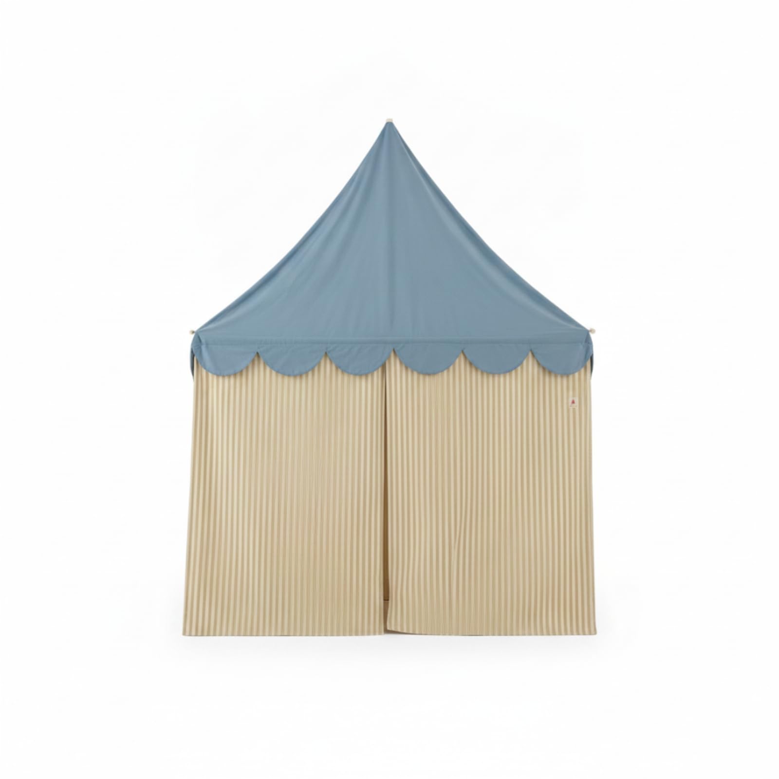 Tenda Angolare per Bambini Tenda Gioco Capanna Baldacchino Rifugio Salvaspazio per Angolo con Struttura in Tessuto E, style to 1