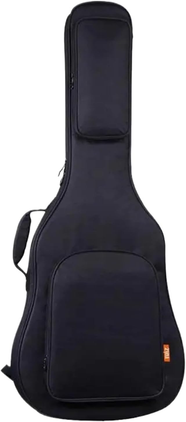 39/40/41 Inch Acoustic Classical Guitar Bag Thick Padded Portable Backpack Adjustable Strap Black(41 inch)