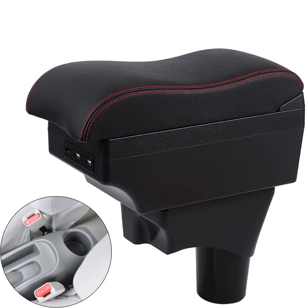 Voiture Accoudoir Boîte Console Centrale Accoudoir Console Centrale Boîte De Rangement USB Pour Nissan Pour Mars Pour Micra K13 MK4 IV