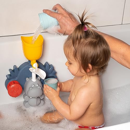 Juguete bañera niños con efecto chorro de agua y molinillo 7