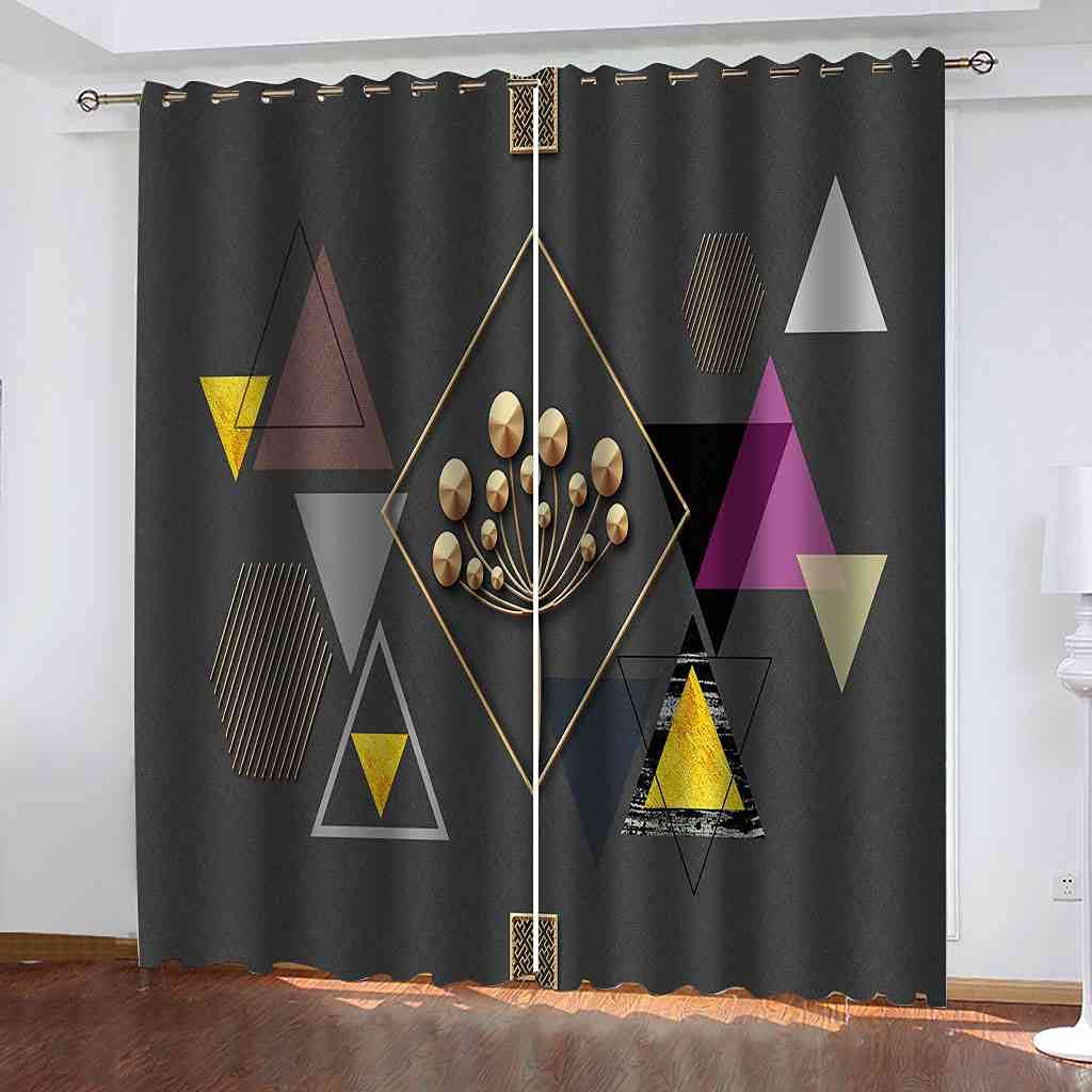 Rideau isolant thermique et phonique 200x160 cm rideau occultant enfant à oeillets