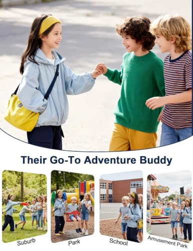 Image of Venzina Kids' Adventure-Ready Windproof Jacket Thermal-Insulated & Water-ResistantFixed Hood for Hiking, Camping, School