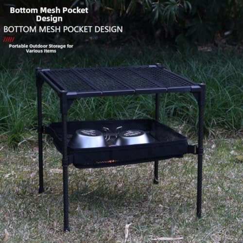 Table pliante de camping stable anti-intempéries en aluminium et carbone - 5