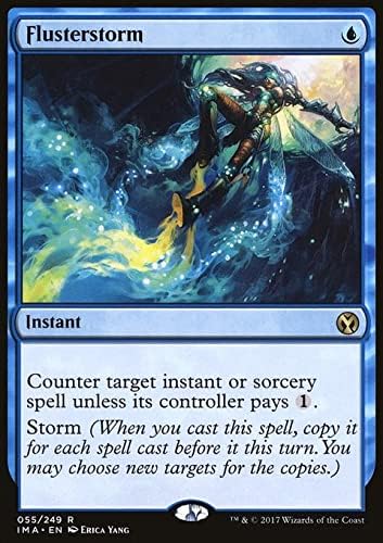 MTG Magic The Gathering - Flusterstorm (55) Masters IMA