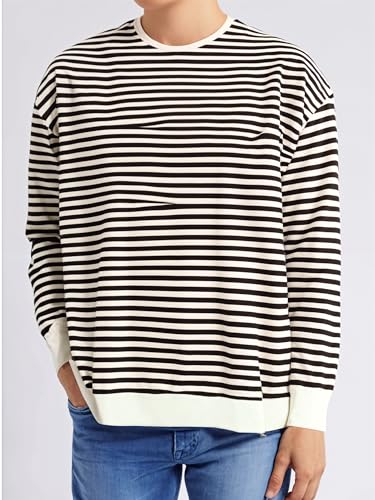 Image of VIMAL JONNEY Men Striped T-Shirt || T-Shirt for Men || Full Sleeve T Shirt || T-Shirt-VIMAL640620