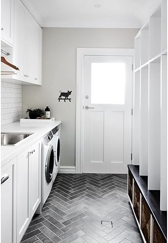 Miniatura 5 de Bulldog francés Frenchie Boston Terrier divertido yoga clásico pedos pared gancho para la correa llaves ropa