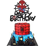 ZEADERS Happy Birthday Cake Topper Cartoon Theme Party Cake Decoration Baby Shower Perfect Kids...