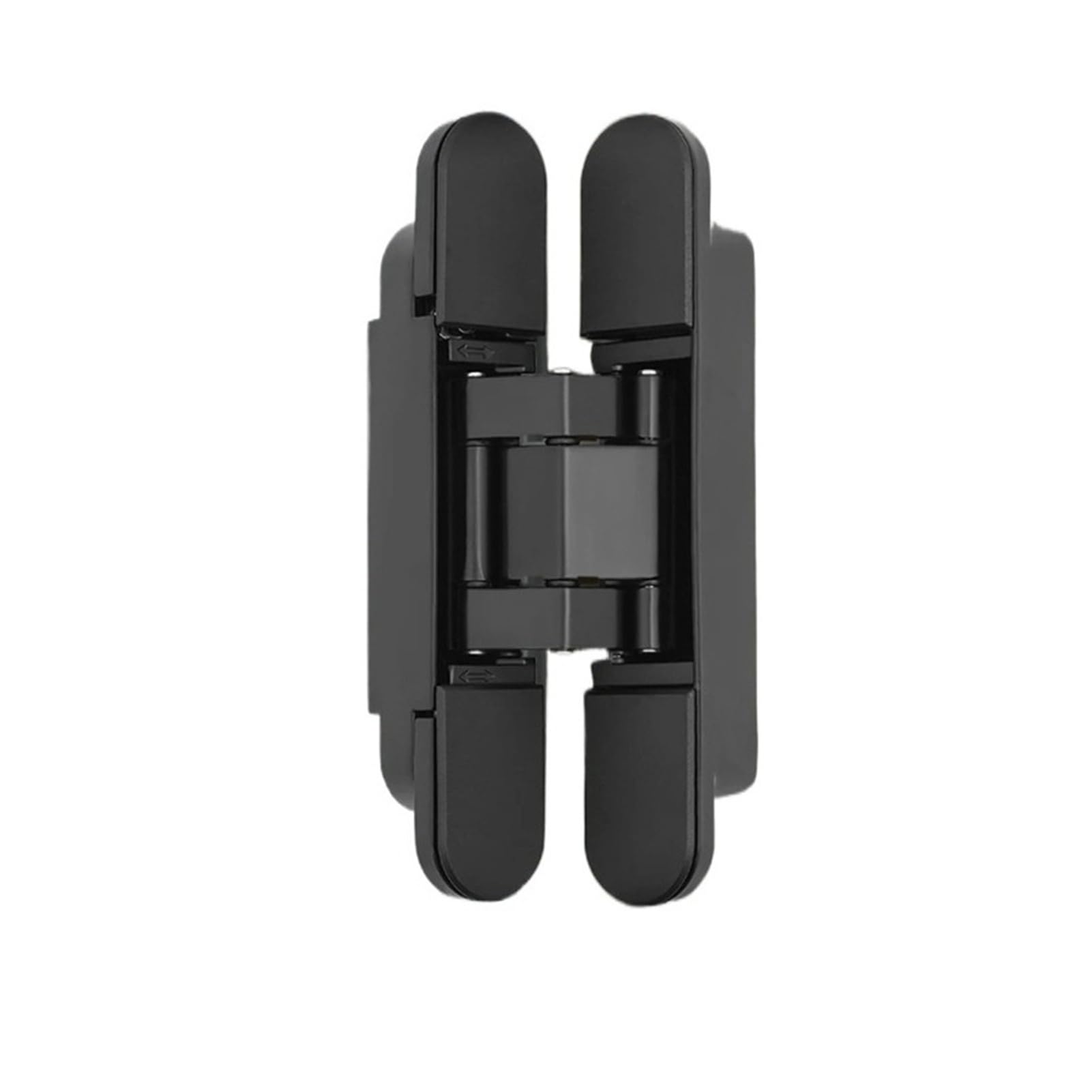 Foelanne Black Zinc Alloy Concealed Hidden Door Hinges