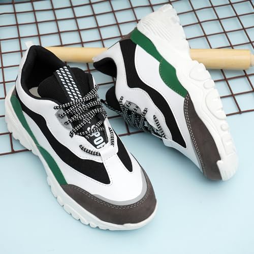 Image of SUSON Women's Synthetic Leather Sneakers Shoes