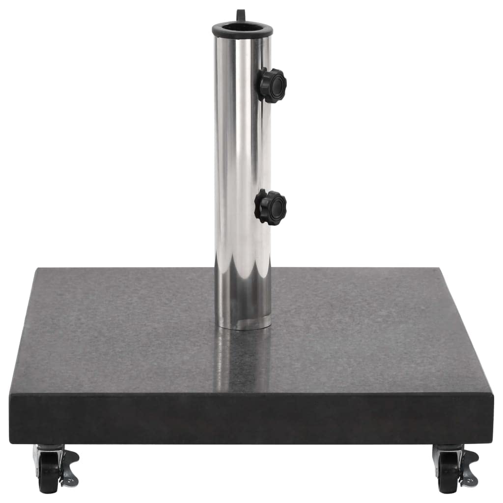YAFF Parasol Base Granite 66.1 lb Square Black