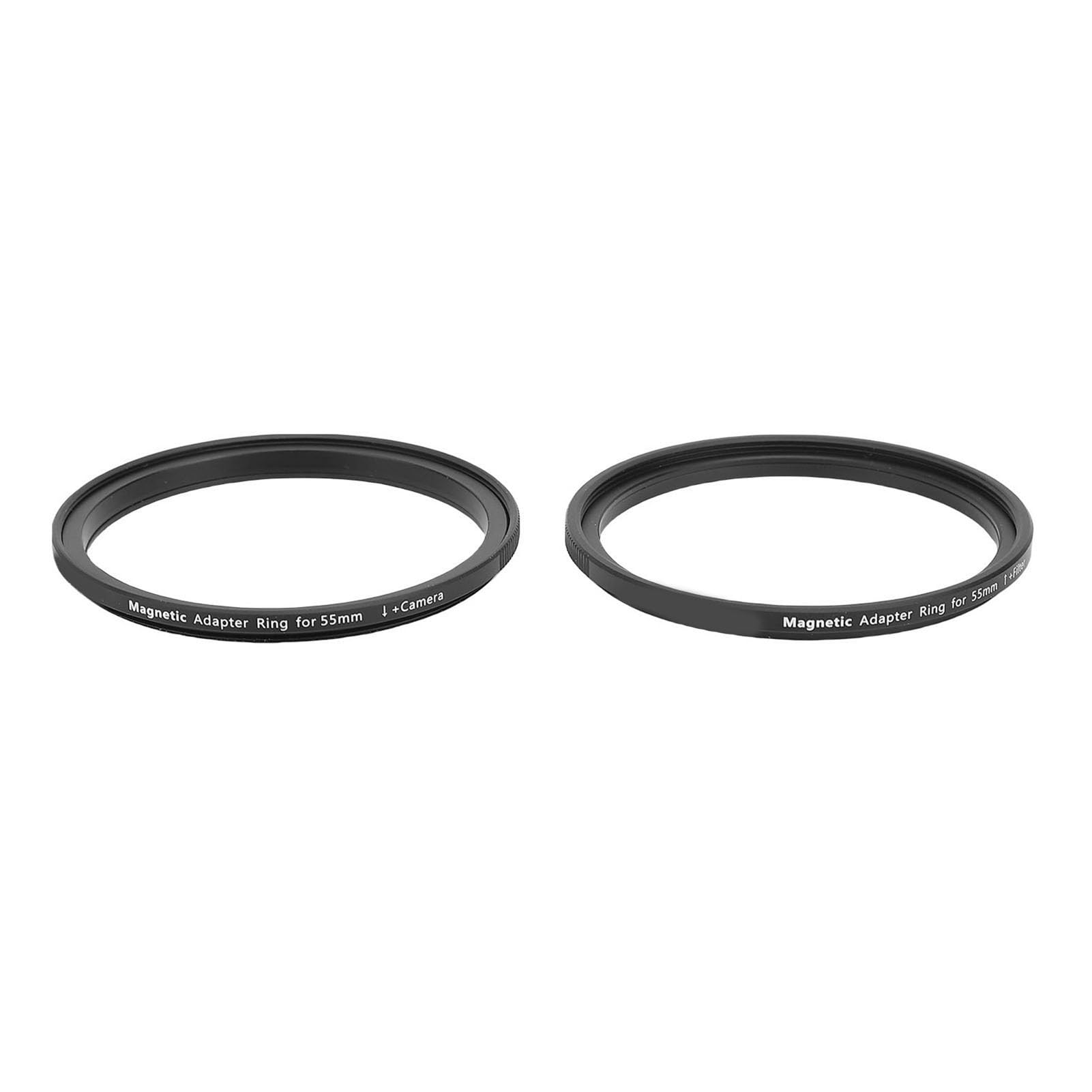Zunate Kit de Adaptador de Filtro Magnético, Aleación de Aluminio de 55-55 Mm CNC Mecanizado en Rosca Al Convertidor Magnético con Ajuste Seguro para Cambios de Filtro Rápido