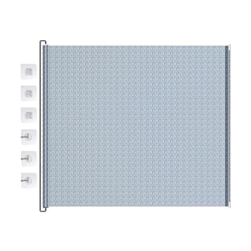 Retractable Dog Gate - No-Drill Mesh Pets Door - Wide Puppy Gate - for Dogs Cats Kitten Indoor Home Staircase Doorway Terrace Porch Hallway Balcony