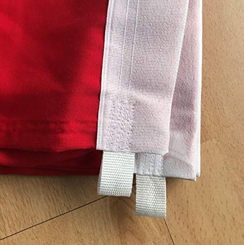 Özel-Versand XL Turkish giant flag Bayrak Turkish 1.5 x 2.25 metres premium quality thick woven Alpaca fabric (not nylon) weatherproof / double hemmed edge - Image 2