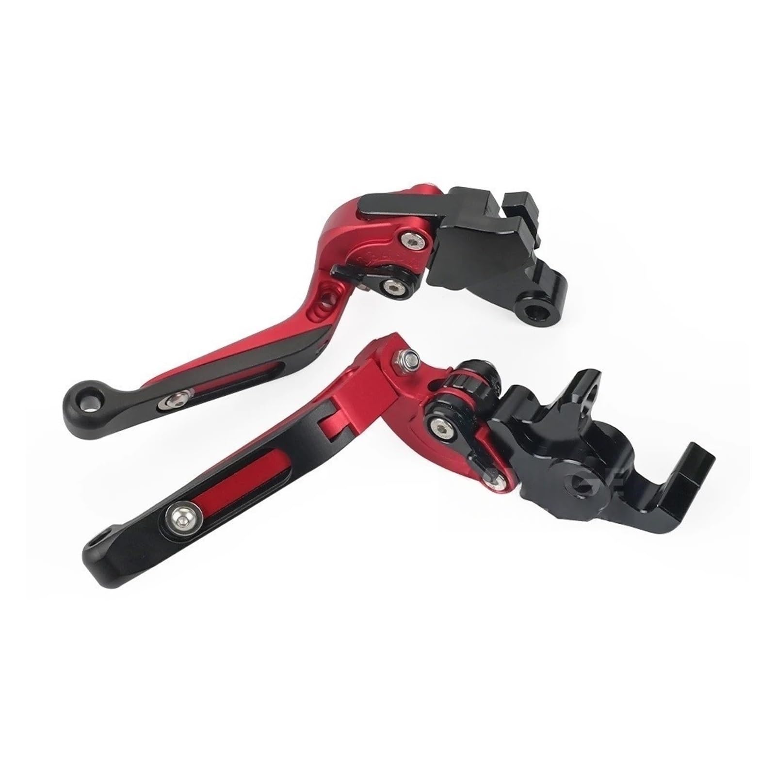Wnftyske Foldable Red Motorcycle Brake Clutch Lever Pivot Levers 2025 For Cfmoto 450Sr 450Srs 450Ss 450Nk 450Clc Brake Clutch Levers Handles Adjustable Folding Extendable Handle