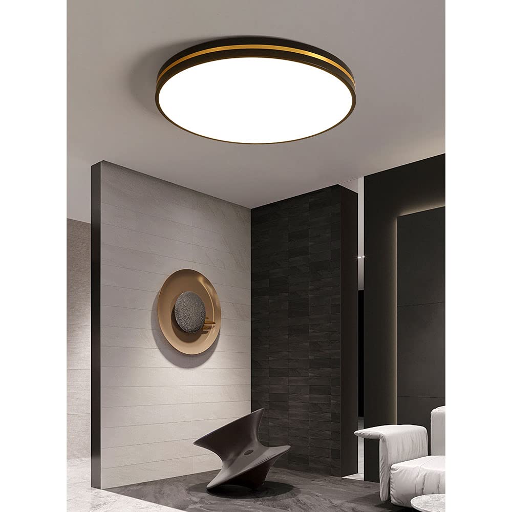 Plafoniera A LED Nordica Luce del Pannello Rotonda della Camera da Letto Illuminazione A Soffitto Rotonda in Metallo Arredamento per La Casa del Corridoio Luci del Soggiorno della Famiglia