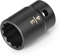 Vista 129 de TEKTON 1/2 Inch Drive x 1-1/16 Inch 12-Point Impact Socket SID22227 Profundo