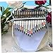 VICASKY 5pcs Key Kalimba Piano Note Stickers Label Stickers for Instruments Pvc Material Thumb Piano Learning Decals