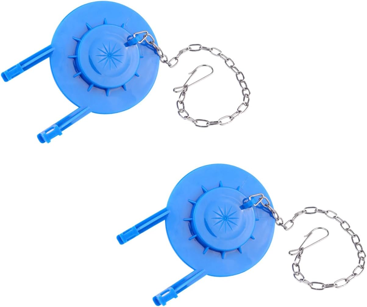 2pcs Toilet Flapper Replacement Pvc Toilet Tank Seal for Home Bathroom Easy Install Water-saving Flush Valve Compatible