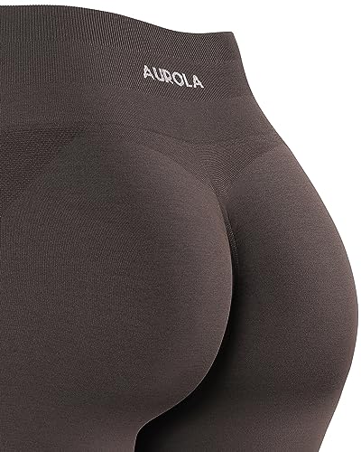 AUROLA Intensify V2.0 Women's Workout Shorts Athletic Running Shorts, Seamless High Waist Gym Yoga Shorts3