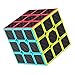 ROXENDA 3x3 Speed Cube, Cubo di Velocità 3x3x3 Adesivo in Fibra di Carbonio Super-durevole con Colori Vivaci (3x3x3)