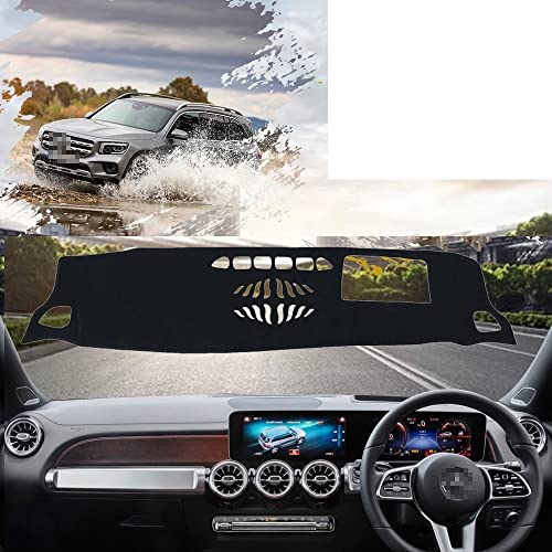 Protector de tablero Mercedes GLB X247 2021 azul para cuidar el salpicadero con HUD 2