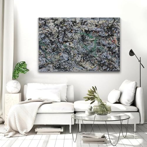 Art Pollock Numéro 0 toile moderne chambre 40x60cm - 5