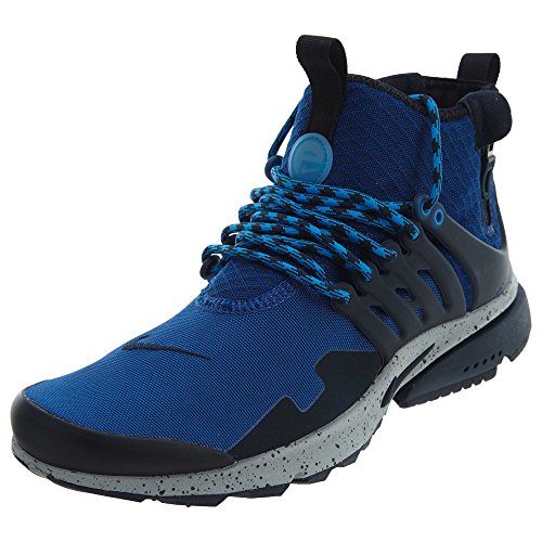 Nike Men's Air Max Presto MID Utility Gym Blue 859524-401 (Size: 9)