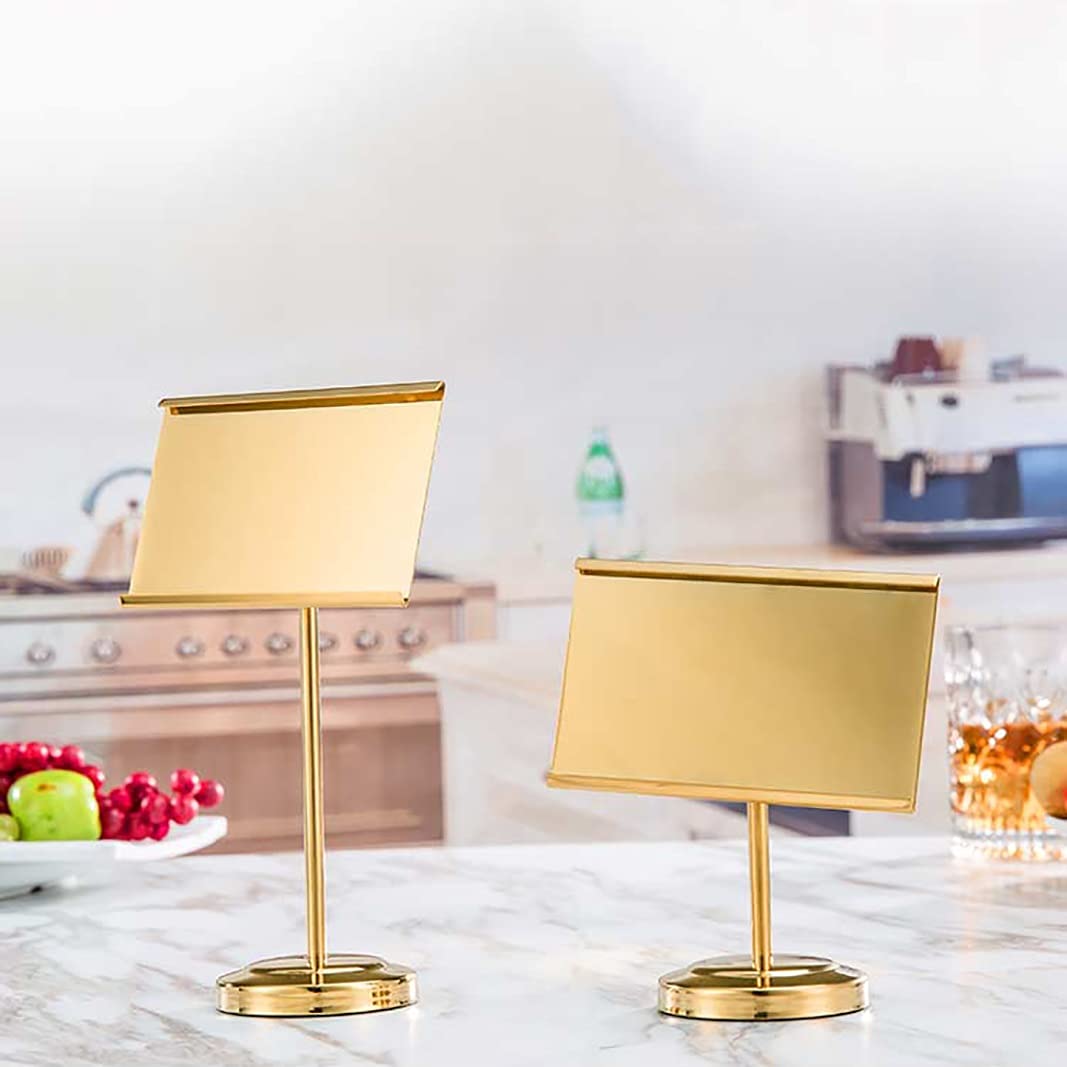 3 soportes para números de mesa, soporte para tarjetas, soporte de acero inoxidable, varios tamaños plateados, soportes para números de mesa de 4 pulgadas y 6 pulgadas para bodas/4 pulgadas (4 pulga