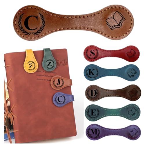 Marque-page personnalisé en cuir pour lire femmes hommes enfants