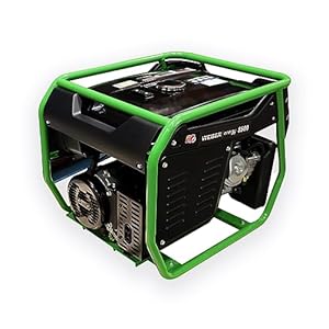 WEBER ENERGY Benzin Generator Notstromaggregat - 4-Takt Stromaggregat mit 2x 230V / 1x 400V Steckdose - 1 Zylinder, luftgekühlt - kompakter Stromerzeuger Haus Camping Stromgenerator (WEBER 8500)