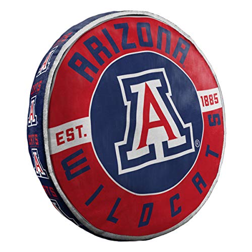 Northwest 1COL148000051RET Company Arizona Wildcats 15" Travel Cloud Pillow, One Size, Multicolor