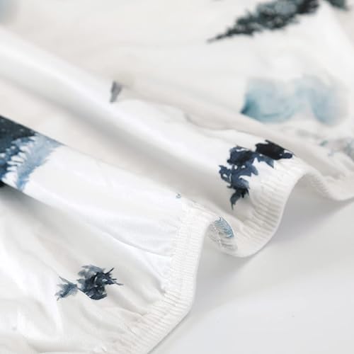 Miniatura 6 de 2 sábanas bajeras Pack 'n Play, de punto jersey, ultrasuaves y elásticas, para cubrecolchones de cunas portátilespequeñascorralitos, seguras y