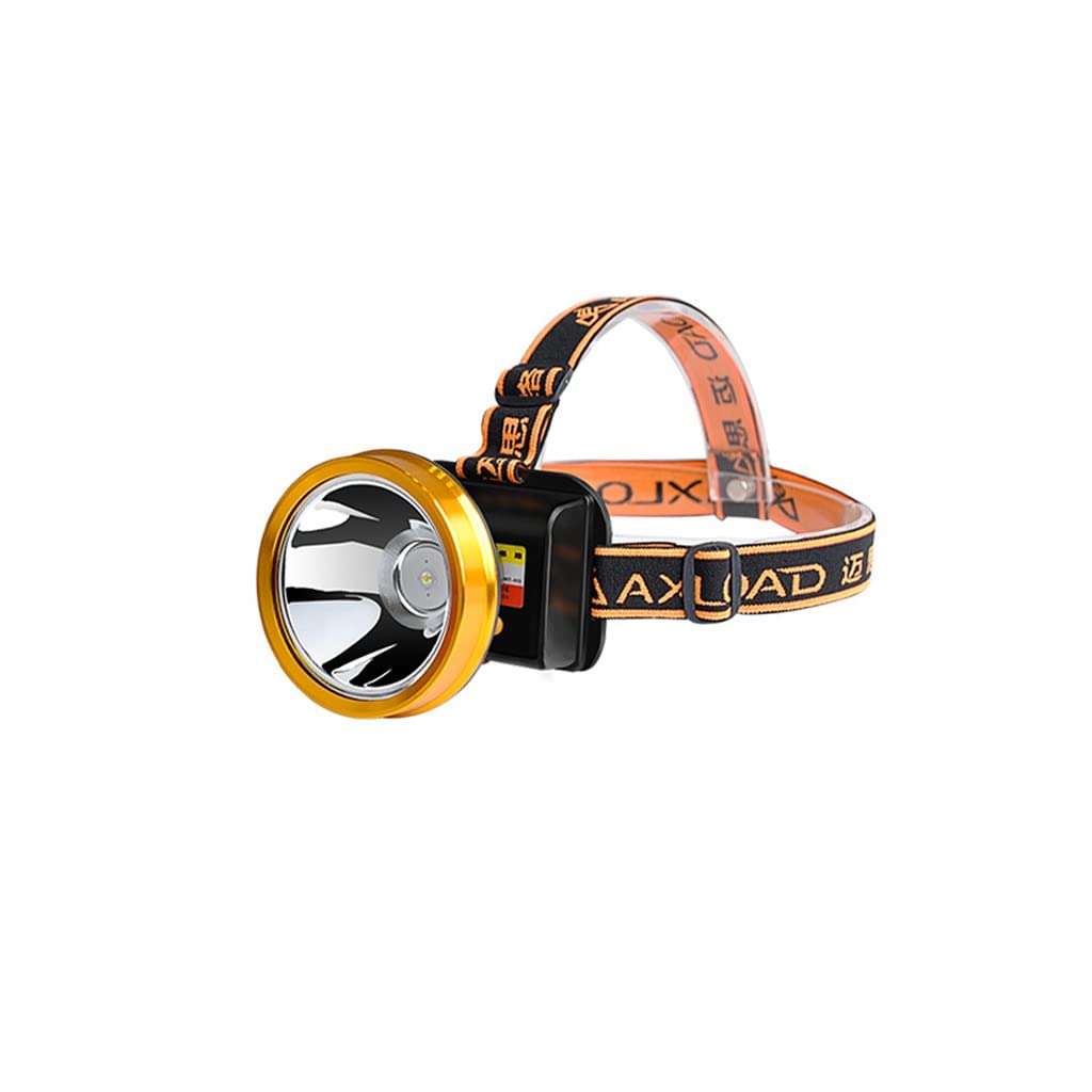 OYYMTE Headlamp Xenon Lamp Head-Mounted Glare Rechargeable Flashlight Night Fishing Outdoor Led Miner Headlamp Home