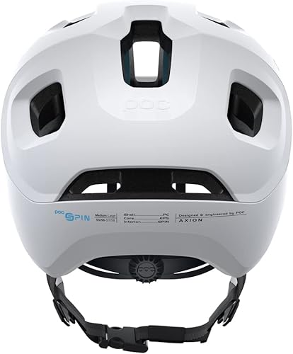 Miniatura 4 de POC - Casco para ciclismo de montaña Axion SPIN para pista y enduro, Blanco, XSS