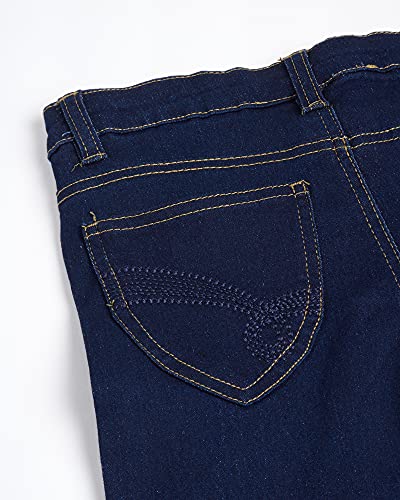 Real Love Girls’ 5 Pocket Vintage Denim Skinny Jeans with Super Stretch Fabric4