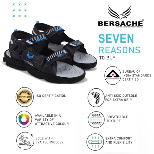 Image of BERSACHE Extra Soft Classic Sandal with Ultra Soft & Flexibility Sandals for Men's