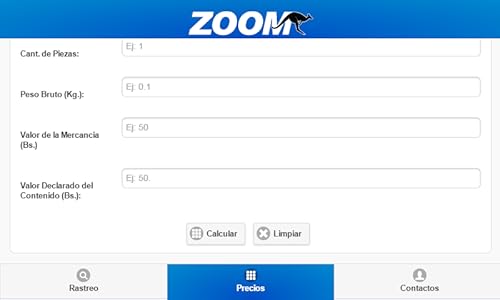 ZOOM Express Shipments