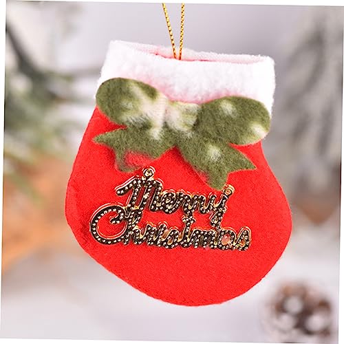 Décorations de Noël et mini chaussettes traditionnelles pour sapin de Noël