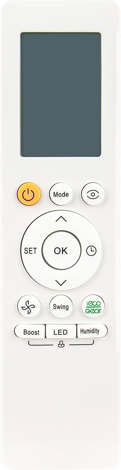 RG10L1 (C2HS)/BGEF – Control remoto de repuesto de CA compatible con MIDEA/Carrier Aire acondicionado RG10L1(C2HS)/BGEF RG10A (B2S)/BGEFU1