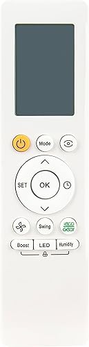 RG10L1 (C2HS)BGEF - Control remoto de repuesto de CA compatible con MIDEACarrier Aire acondicionado RG10L1(C2HS)BGEF RG10A (B2S)BGEFU1